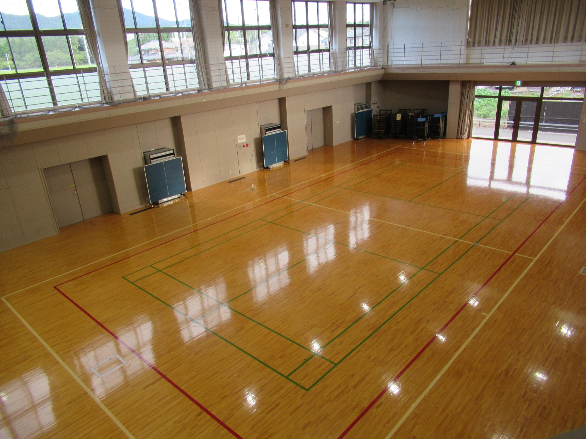 長寺地域総合センター体育館
